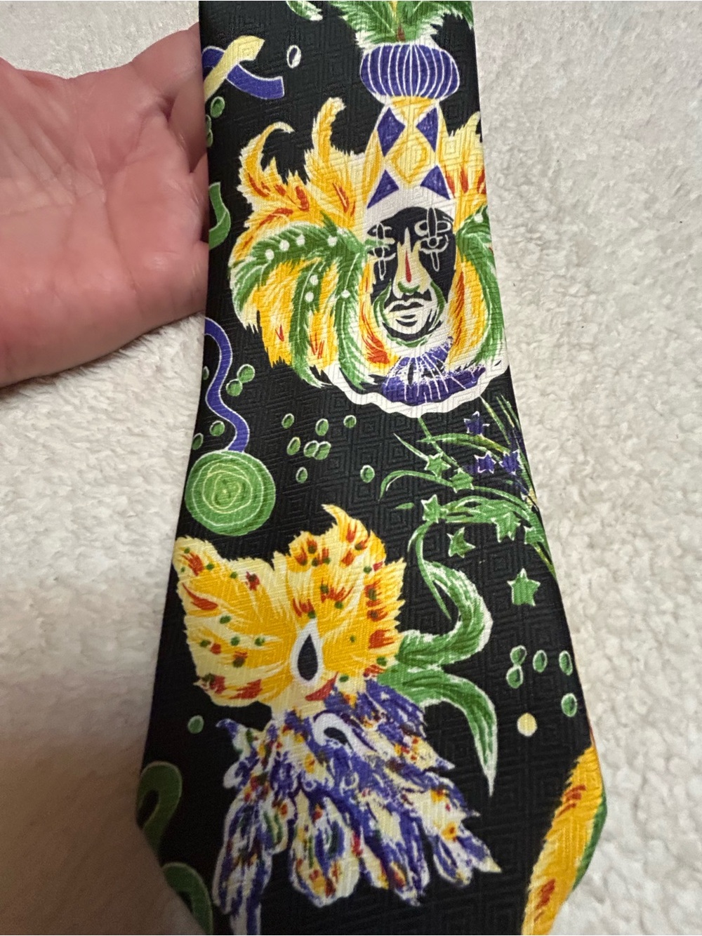 🎁3 for $30 - Mardi Gras Necktie